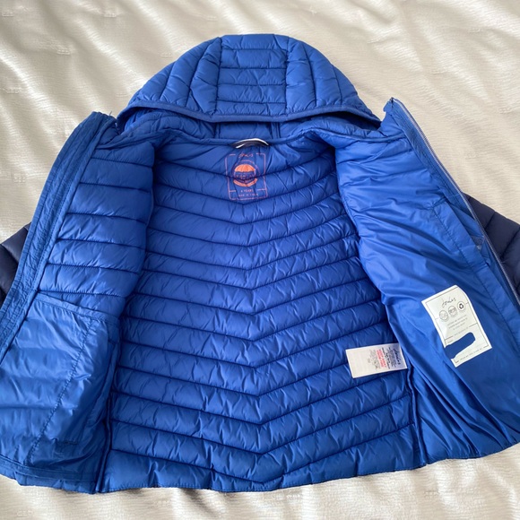 JOULES Boys Light Puffer Jacket, waterproof, recycled polyester - Picture 4 of 8
